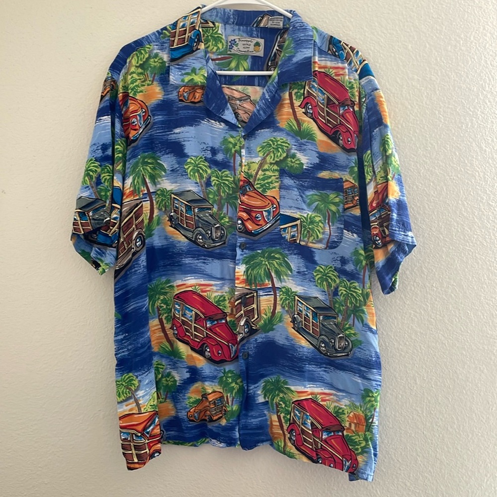 Hawaiian style button down